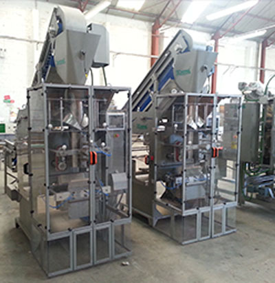 Embaladora cortes de pollos